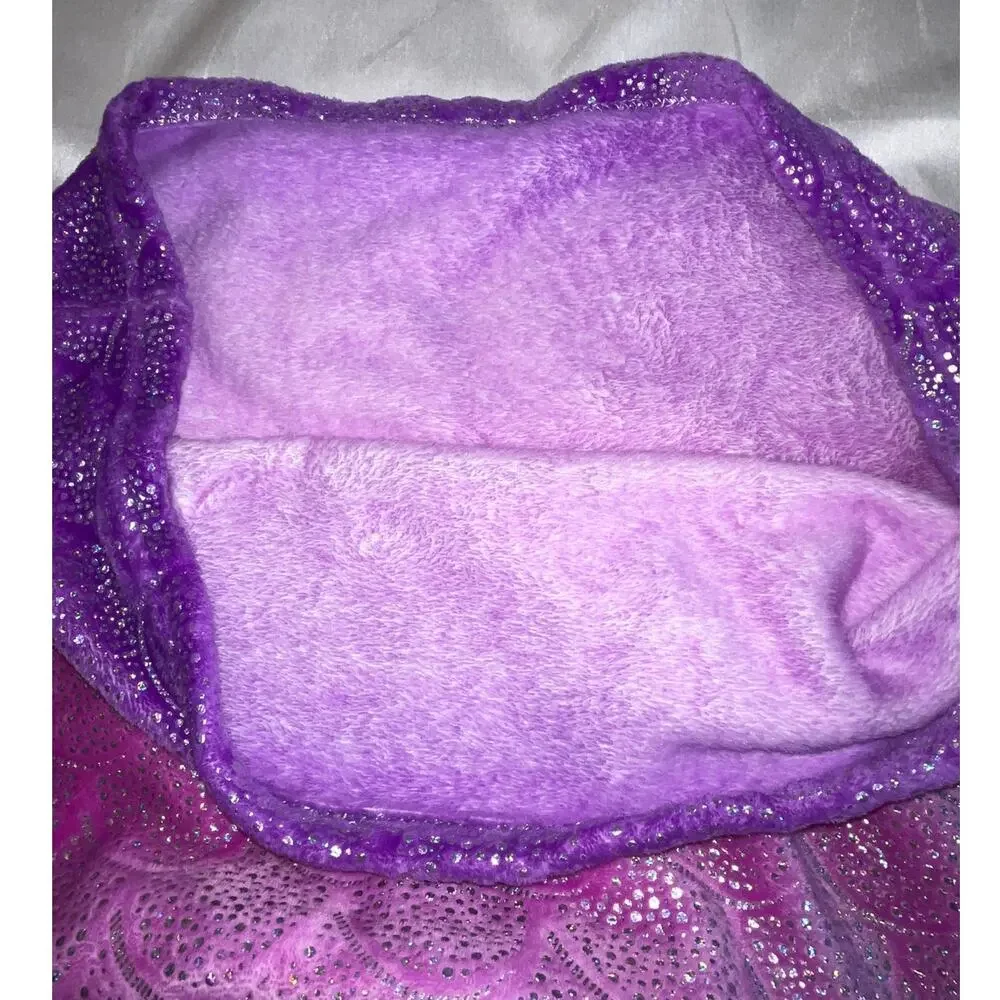 Mermaid Tail Blanket‎ - Color Changing Sequins - Super Soft inside